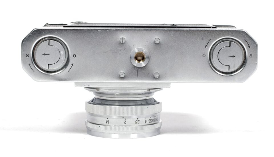 Nikon S 35mm Rangefinder camera with Nikkor S C 50mm F1.4 lens